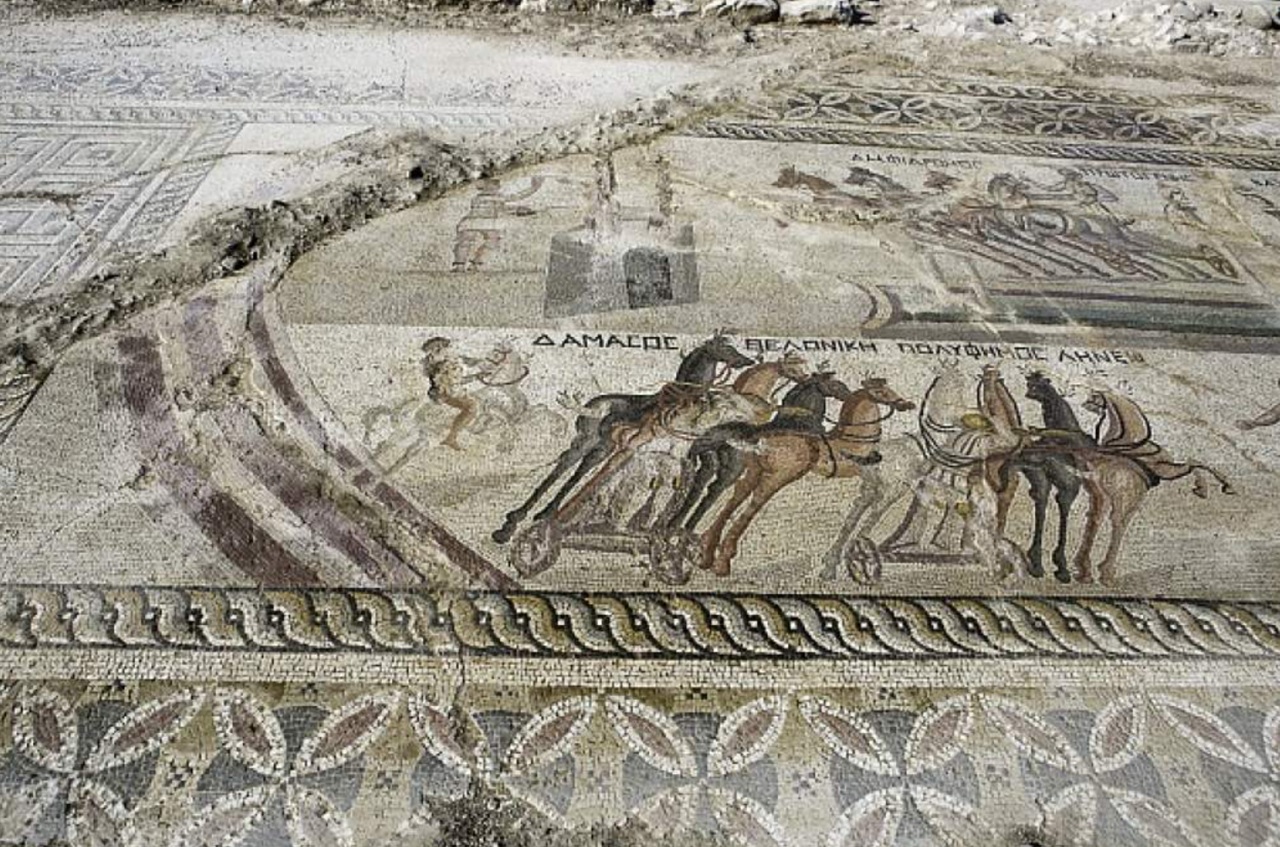 Cipro mosaico romano isola