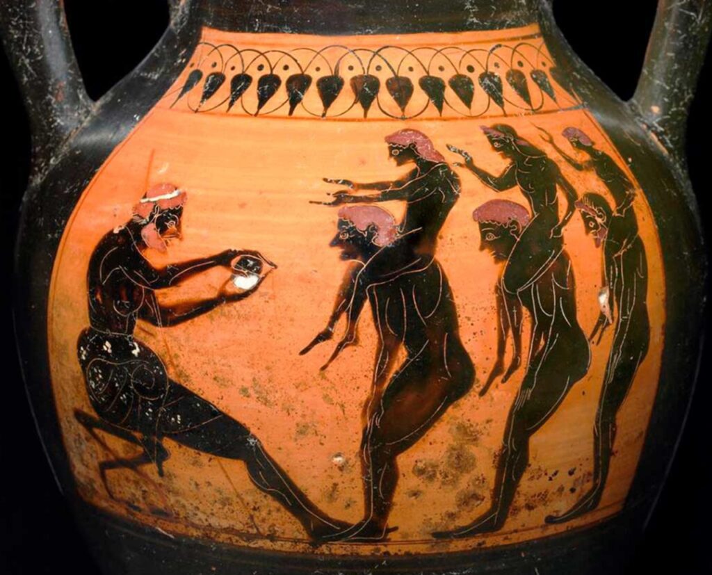 gioco della palla Mediterraneo antico