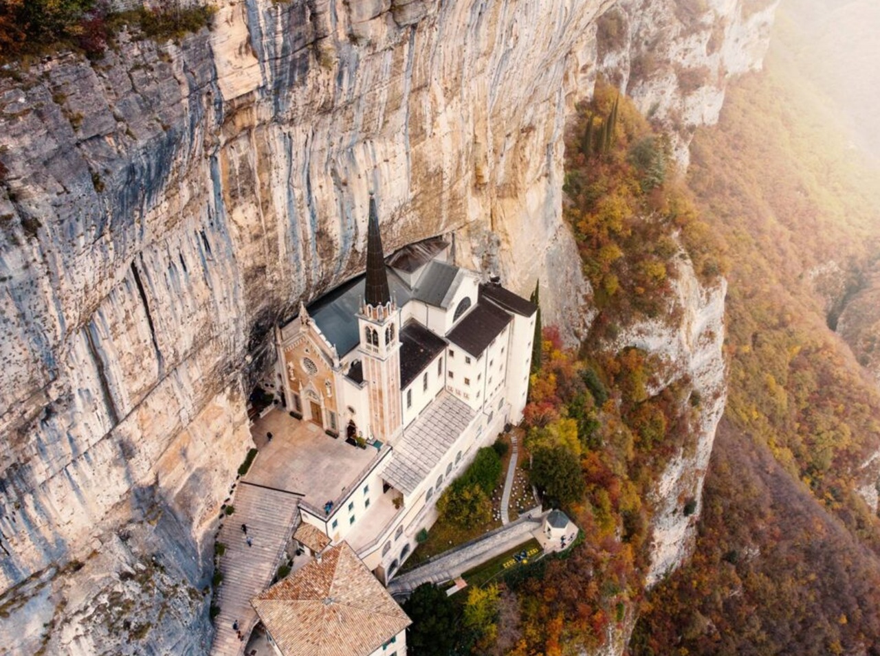 Santuario della Madonna della Corona Val d'Adige
