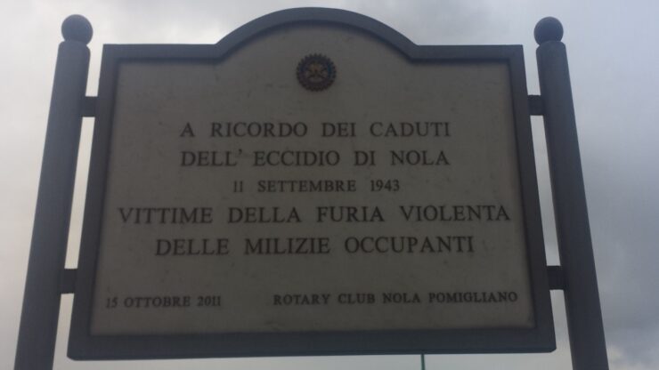 Il vero volto del male: l'Eccidio di Nola e l'inizio della violenza tedesca in Italia