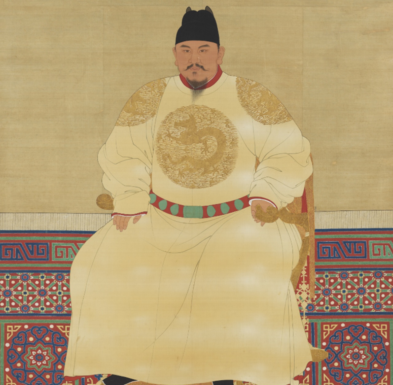 Guardia dall'uniforme ricamata imperatore hongwu