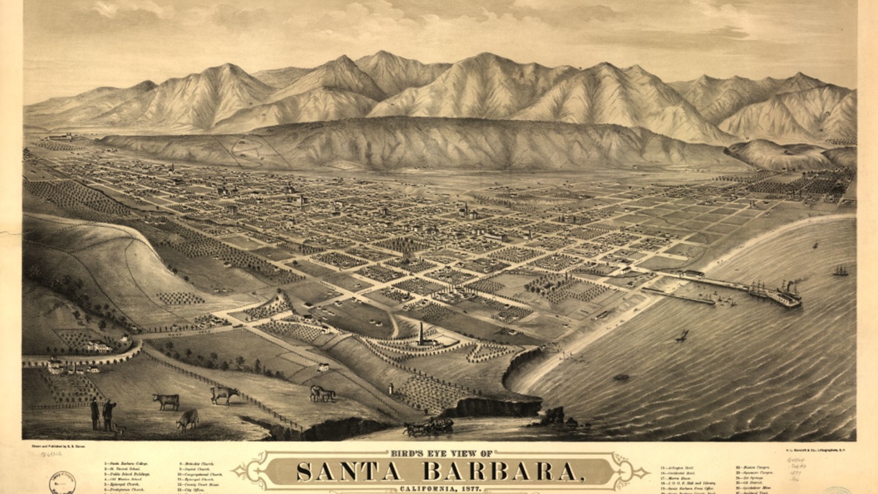 Santa Barbara, la città californiana costruita da un corsaro