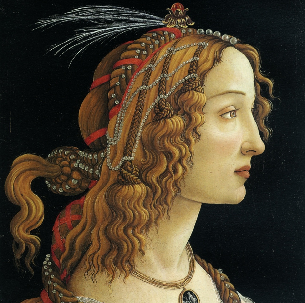 Simonetta Vespucci Cattaneo dama
