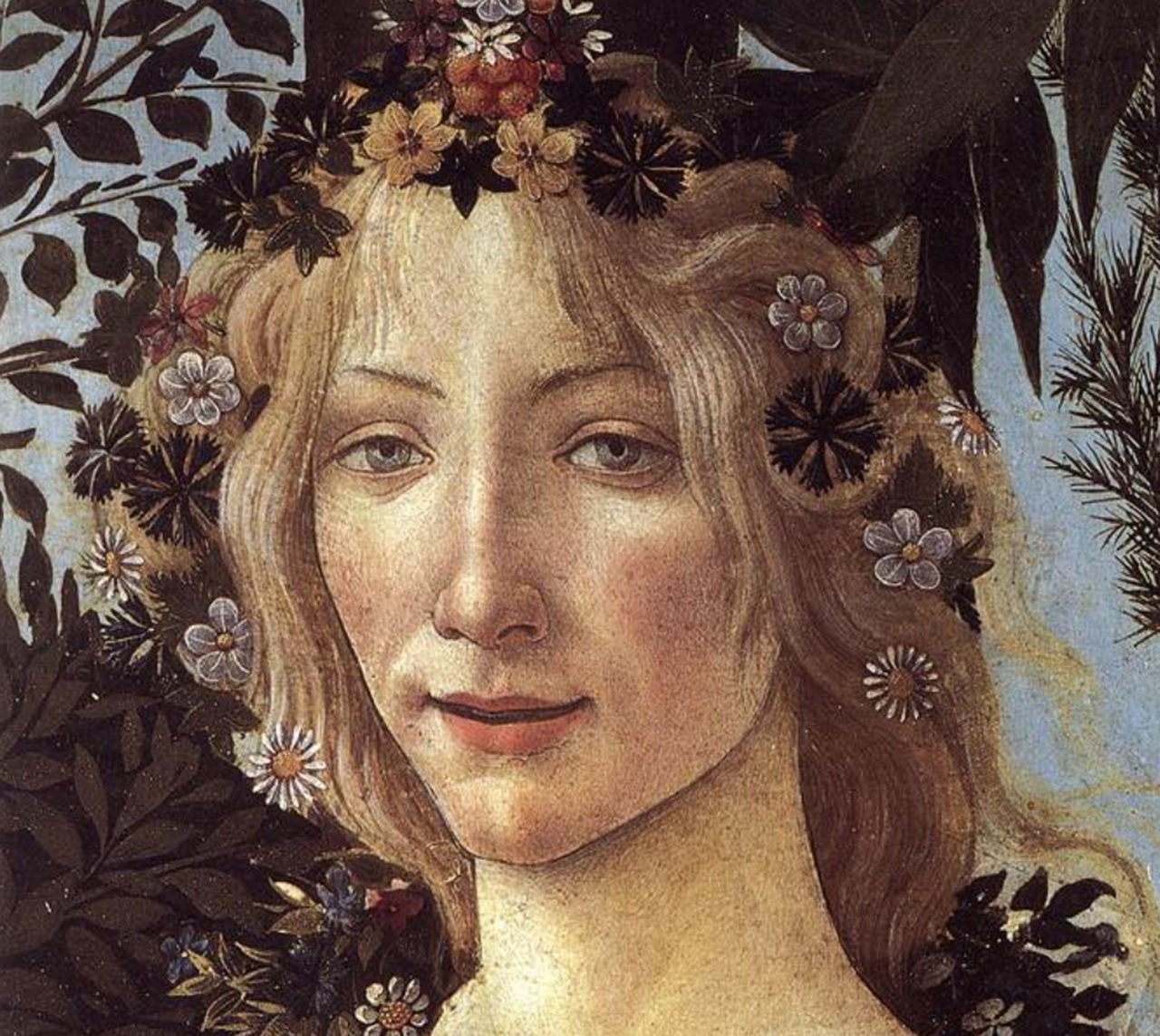 Simonetta Vespucci nelle vesti di Flora