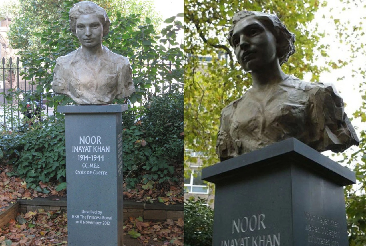 Noor Inayat Khan busto memoria