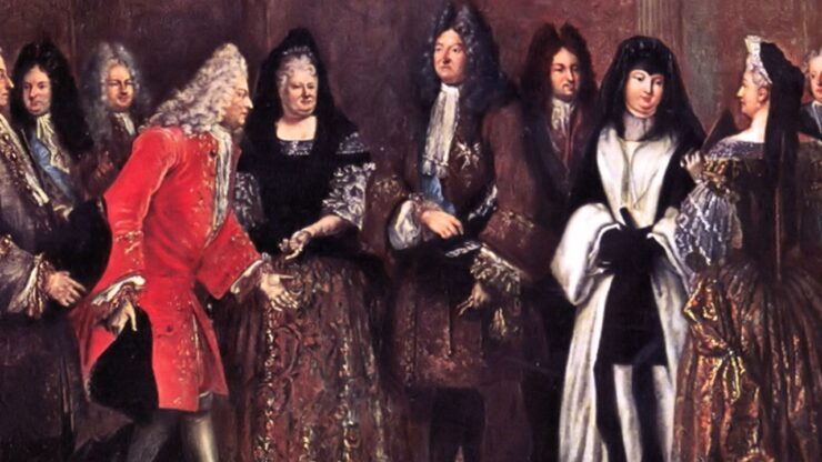 XVIII secolo: quando gli uomini erano ossessionati dal rosa