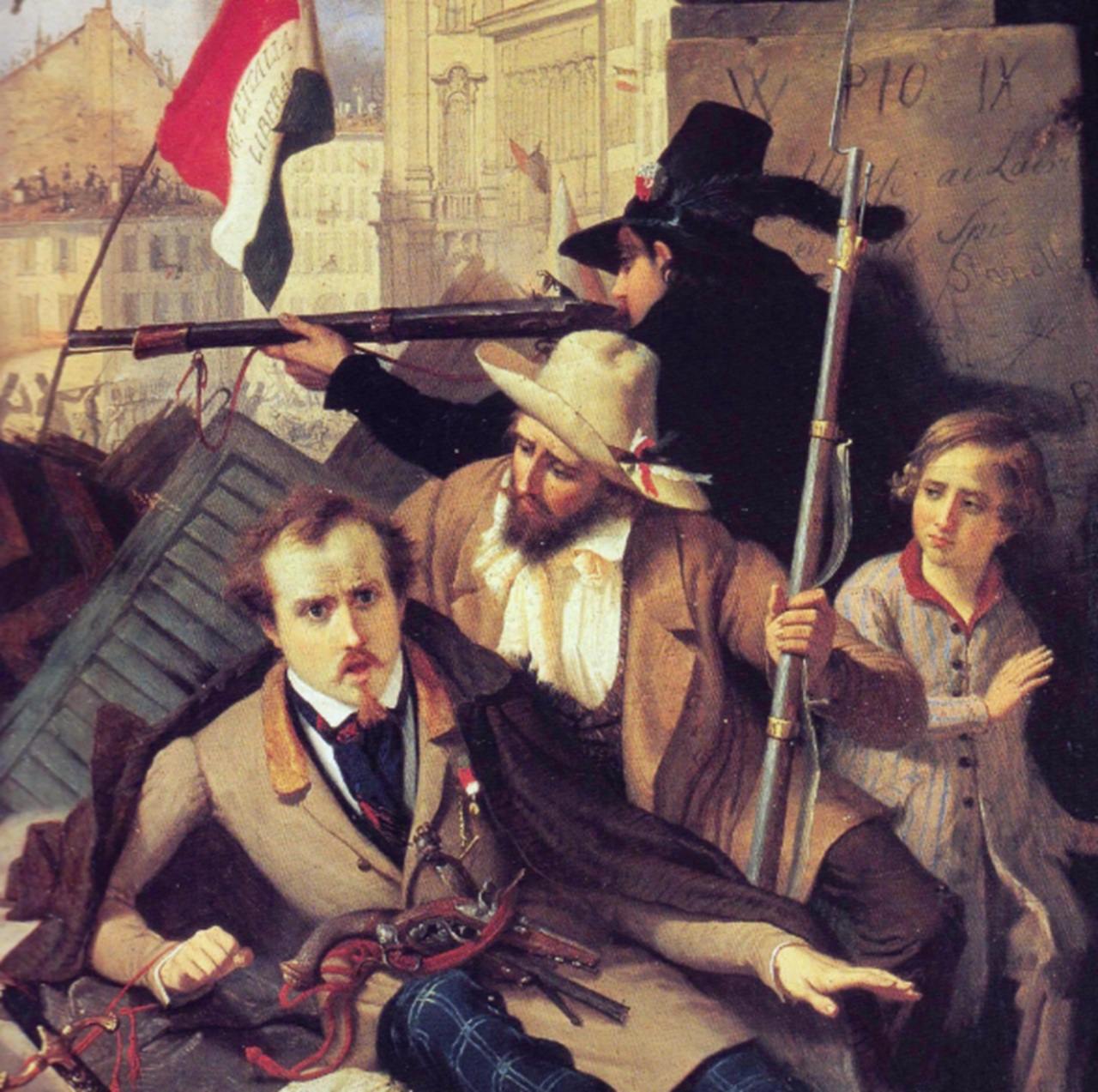 22 marzo dipinto delle Cinque Giornate di Milano