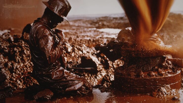 Foto del giorno: guerra e petrolio