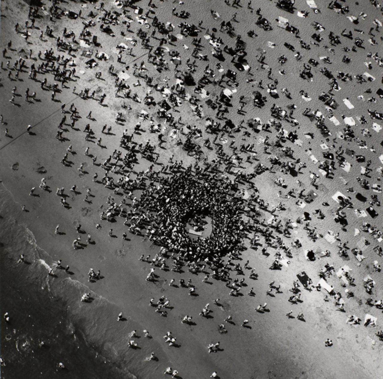 Coney Island fotografia dall'alto