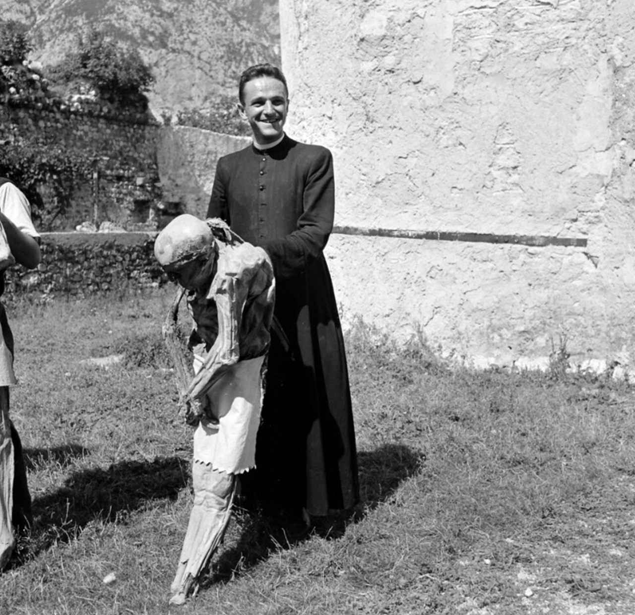 mummie di Venzone parroco