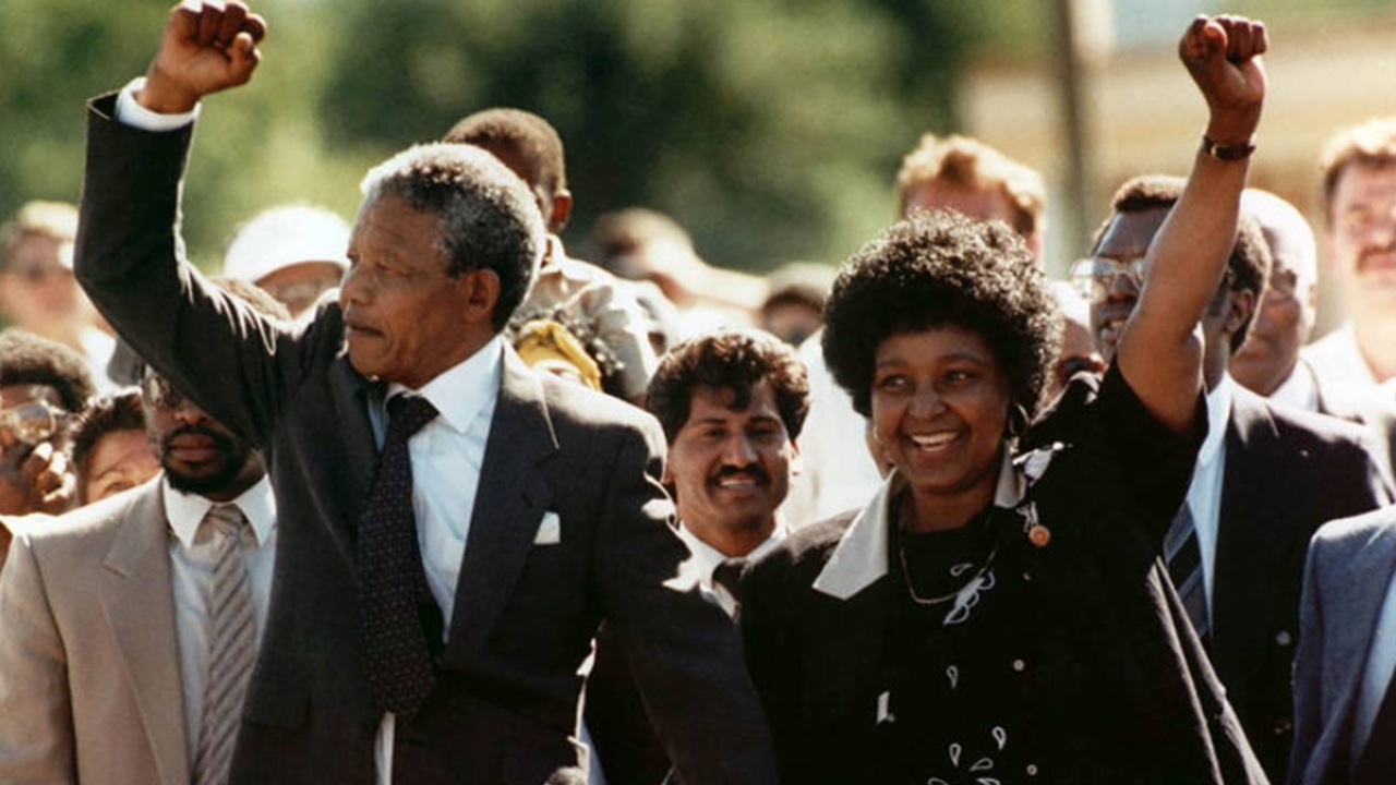 Foto del giorno: Nelson Mandela, libero