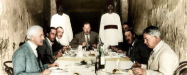 Foto del giorno: una cena faraonica