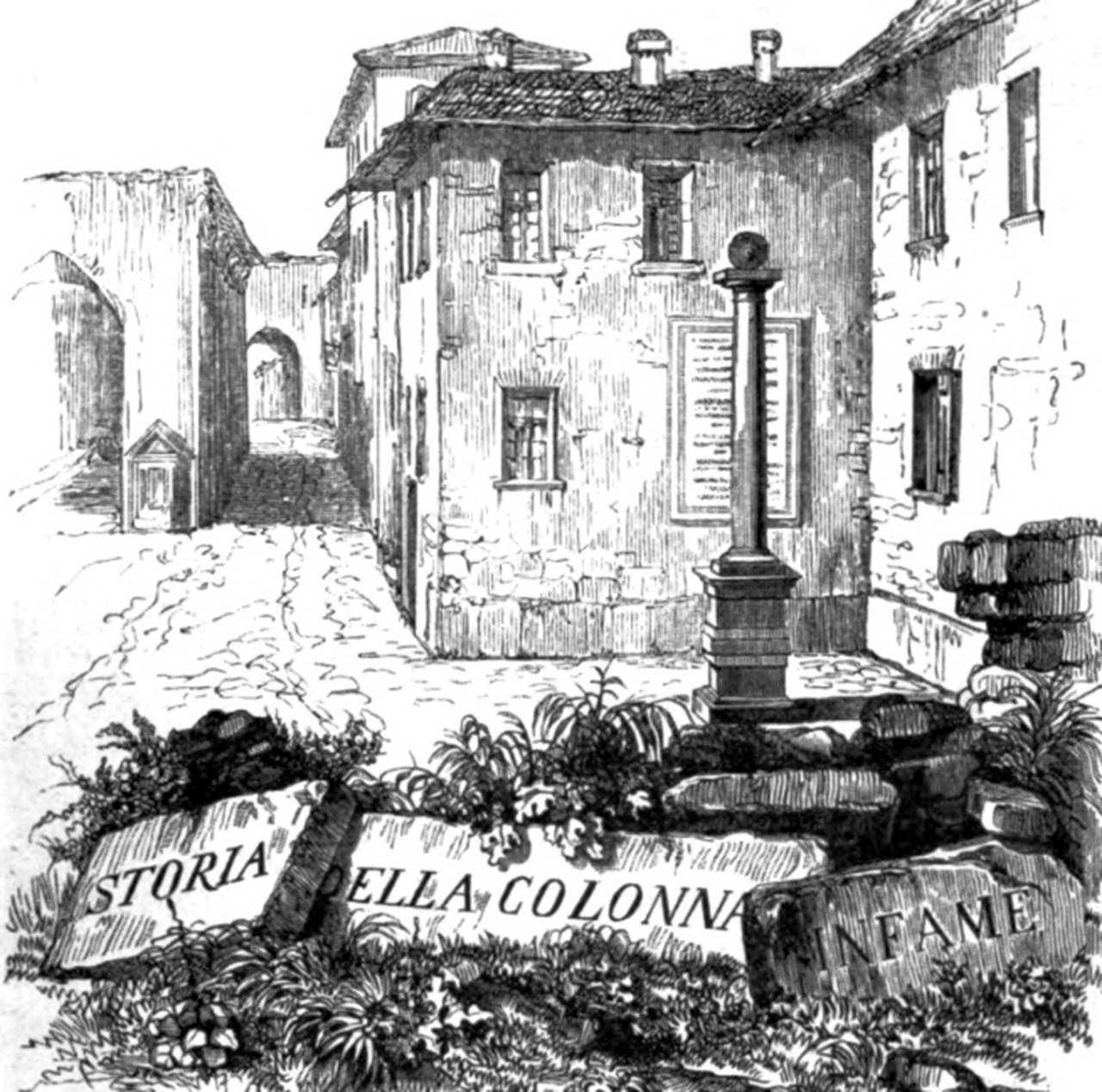 Gian Giacomo Mora colonna infame