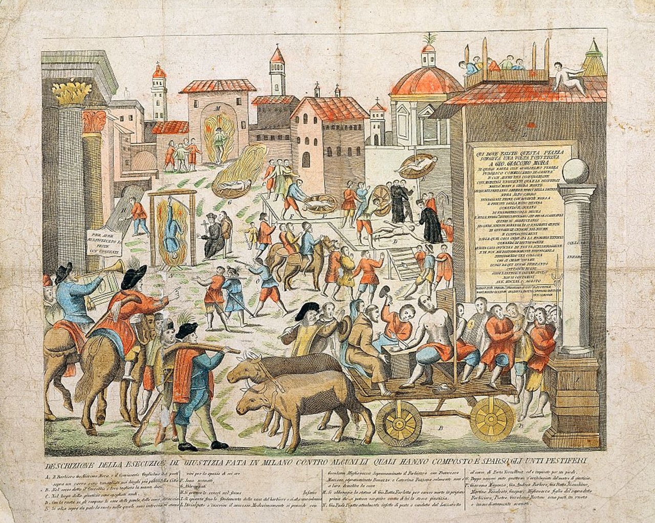 Gian Giacomo Mora peste di Milano del 1630