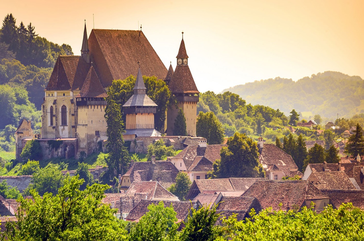Biertan villaggio Transilvania