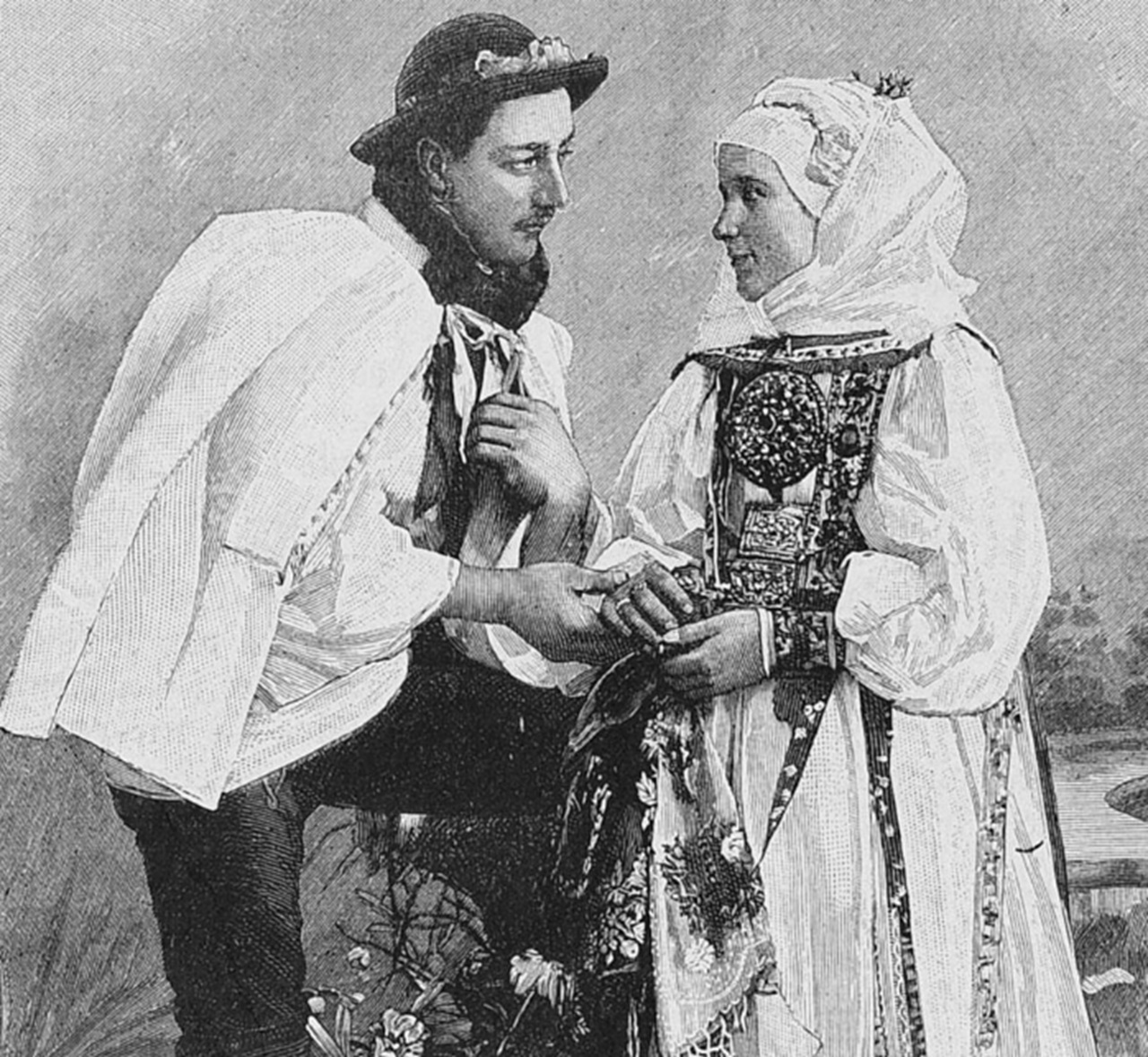 Biertan marito e moglie sassoni