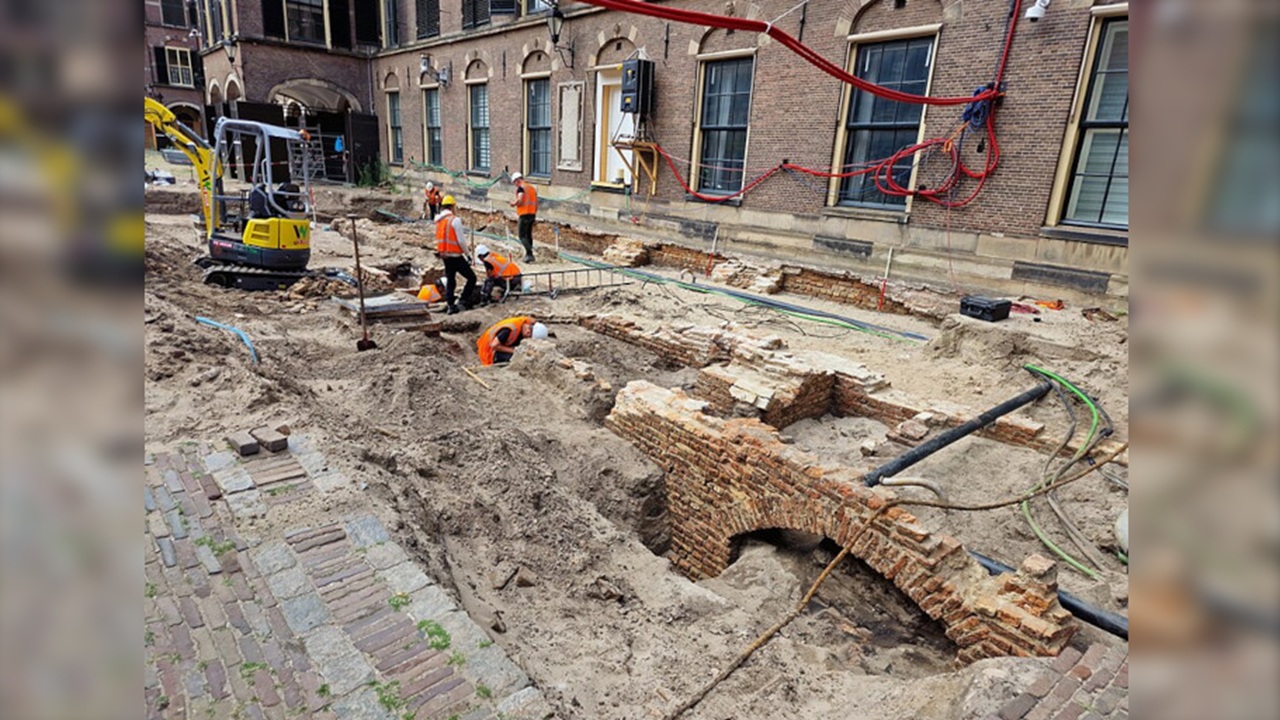 porta medievale scavo